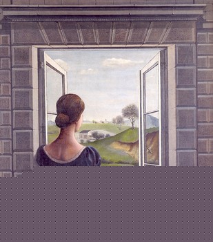 Paul Delvaux La fenêtre