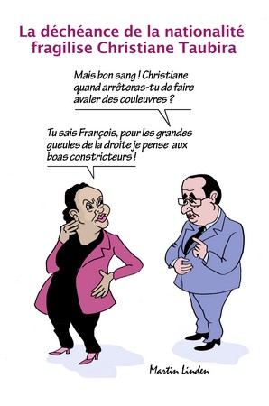 Hollande et Taubira