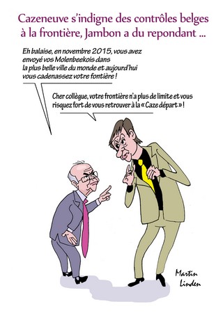 Jambon et Cazeneuve