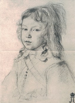 Louis XIV, roi de la démesure (portrait du roi Louis XIV enfant par Claude Mellan)