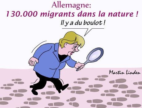 Merkel et les migrants
