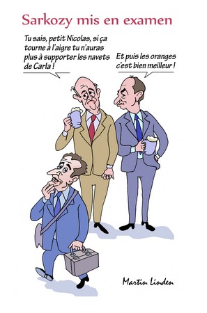 Sarkozy mis en examen