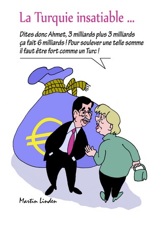 Merkel et le Premier ministre turc