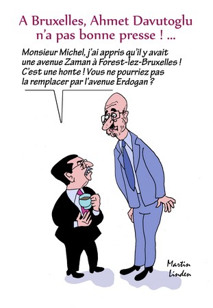 Michel et le Premier ministre turc