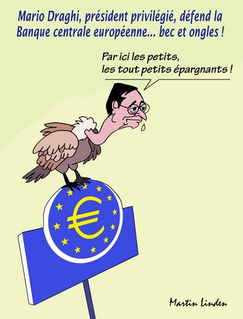 Draghi défend la BCE