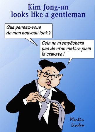 Kim Jong-un et sa cravate