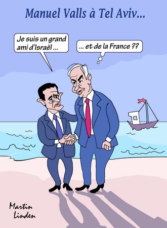 Valls à Tel Aviv