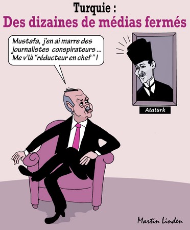 Erdogan purge la presse