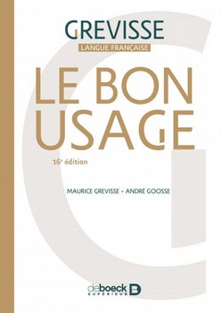 Le bon Usage (16e édition)