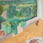 Bonnard Chien sur la terrasse