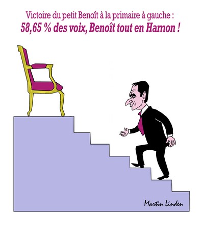 Hamon vainqueur de la primaire