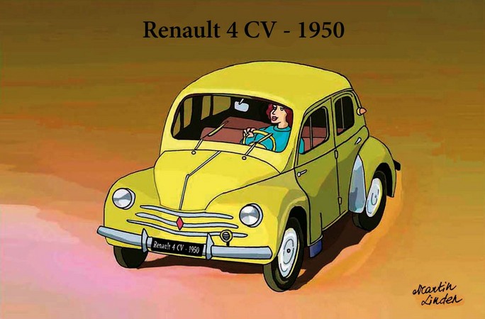 AUTO 1950 - Renault 4 CV
