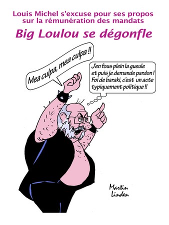 Louis Michel s'excuse