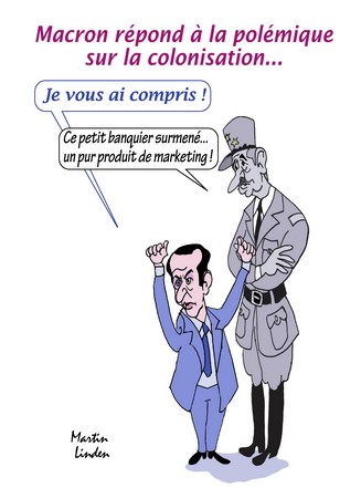 Macron et le colonialisme