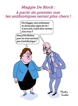 De Block et les antibiotiques