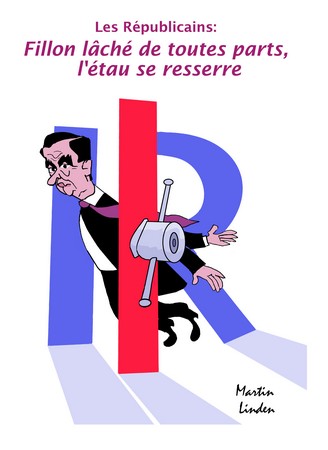 Fillon lâché de toutes parts