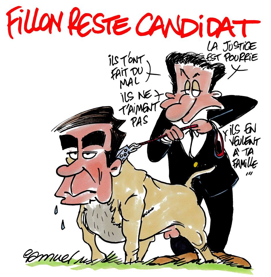 Fillon reste candidat