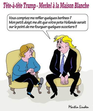 Trump & Merkel