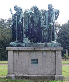 Les Bourgeois de Calais au Musée de Mariemont (Belgique)