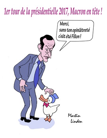 Macron remercie le Canard