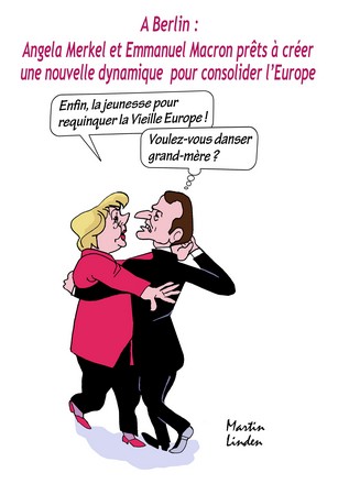 Duo Macron-Merkel