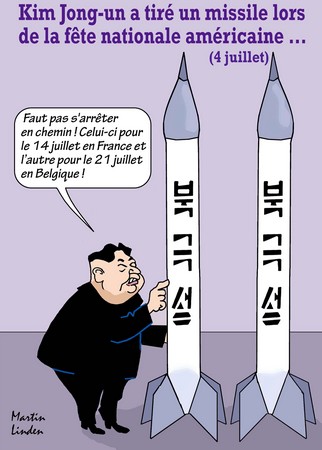 Kim et ses missiles