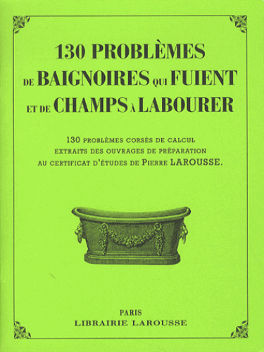 130 problèmes de baignoires qui fuient et de champs à labourer gif