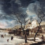 Peintures flamandes et hollandaises du Musée d’art et d’histoire de Genève (Antoine ou Abraham Beertstraaten, Village en hiver)