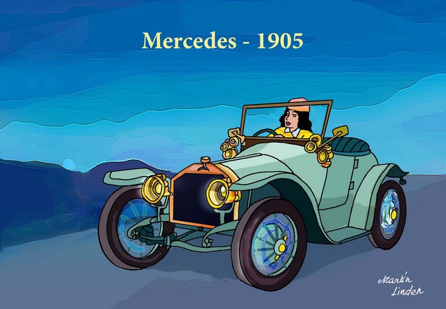 AUTO 1905 MERCEDES