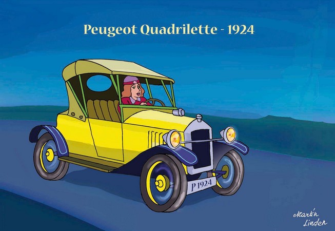 AUTO 1924 Peugeot QUADRILETTE