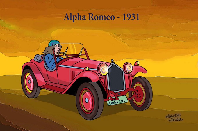 AUTO 1931 Alfa romeo
