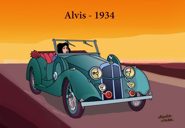 AUTO 1934 ALVIS