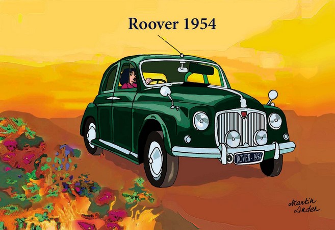 AUTO 1954 ROVER