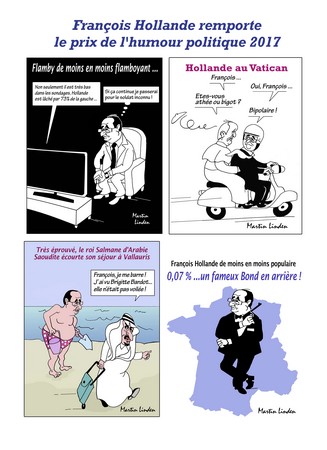 Hollande humoriste