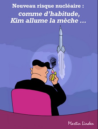 Kim allume la mèche