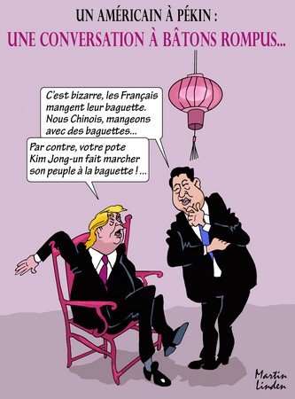 Trump en Chine