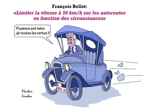 Bellot limite la vitesse