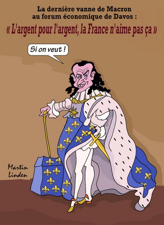 Macron et l'argent